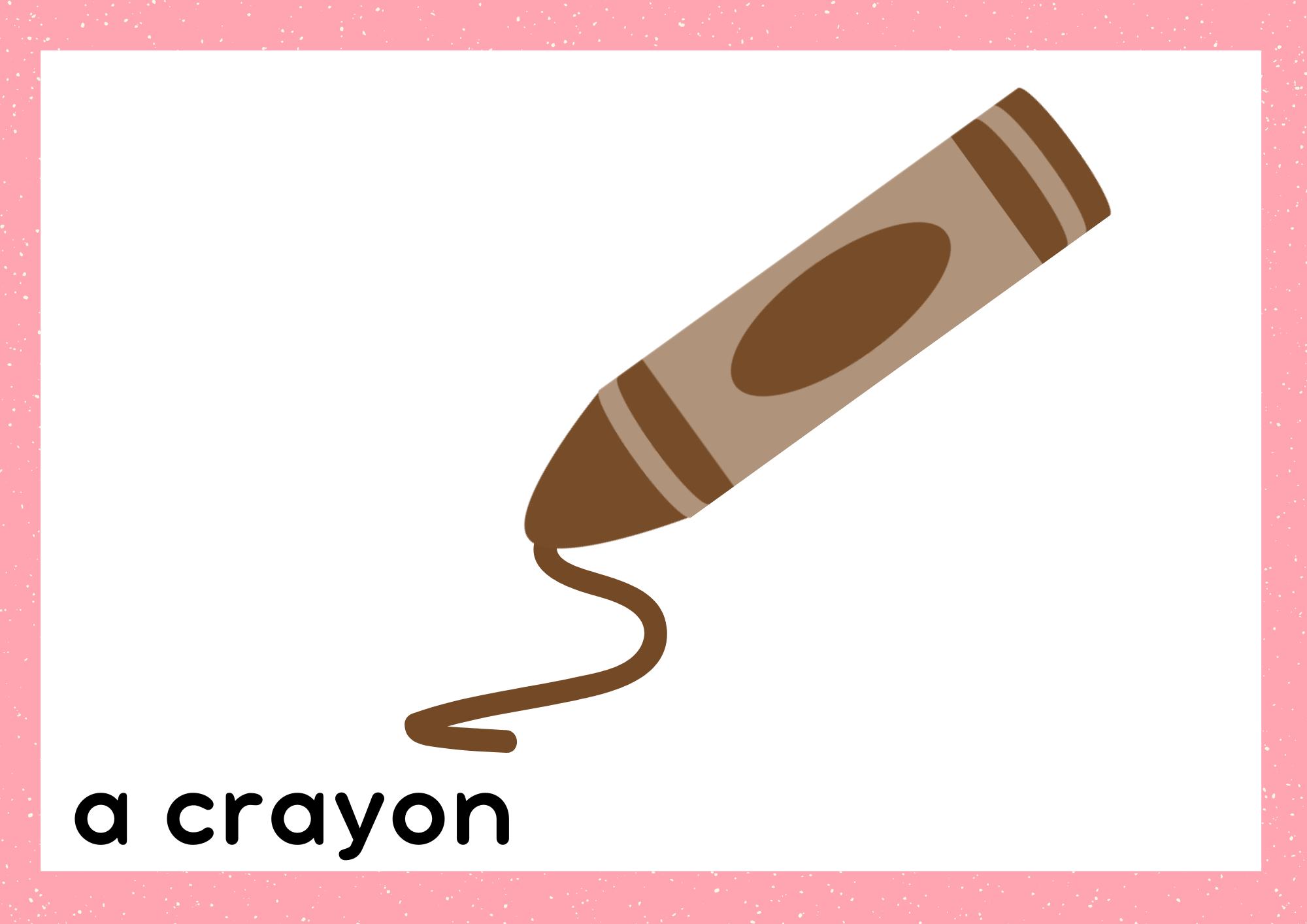 a crayon